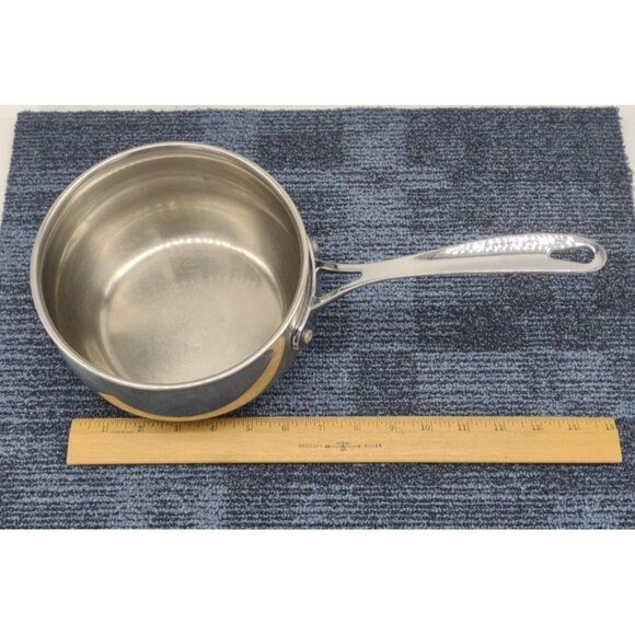 David Burke Sauce Pan Pot 2 Qt Gourmet Pro Stainless Steel No Lid - Picture 8 of 13